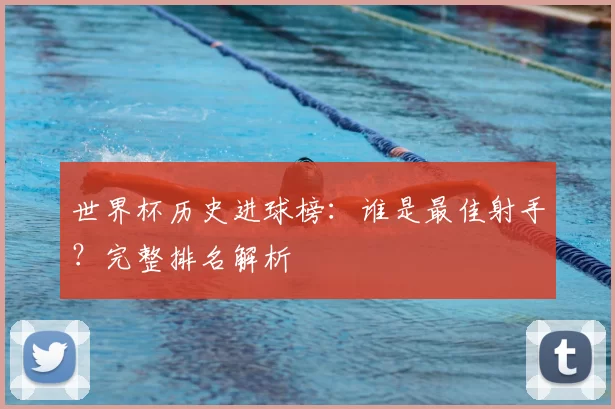 世界杯历史进球榜:谁是最佳射手?完整排名解析